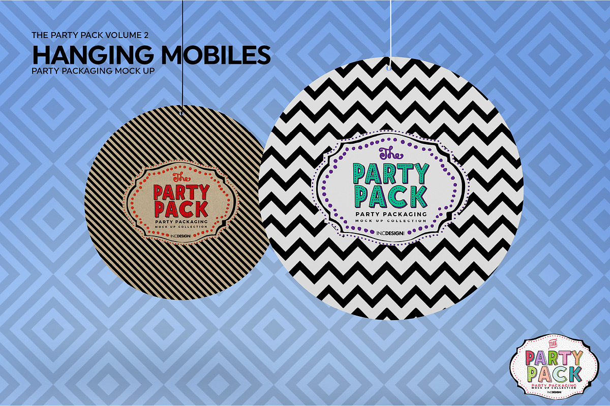 Vol.2 Party Packaging MockUps, a Packaging Mockup by INCDesign (Photo 10 of 18)