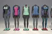 Female mannequin pack 1, a Characters & Person 3D Model by mrGarret (Thumbnail 6 of 22)