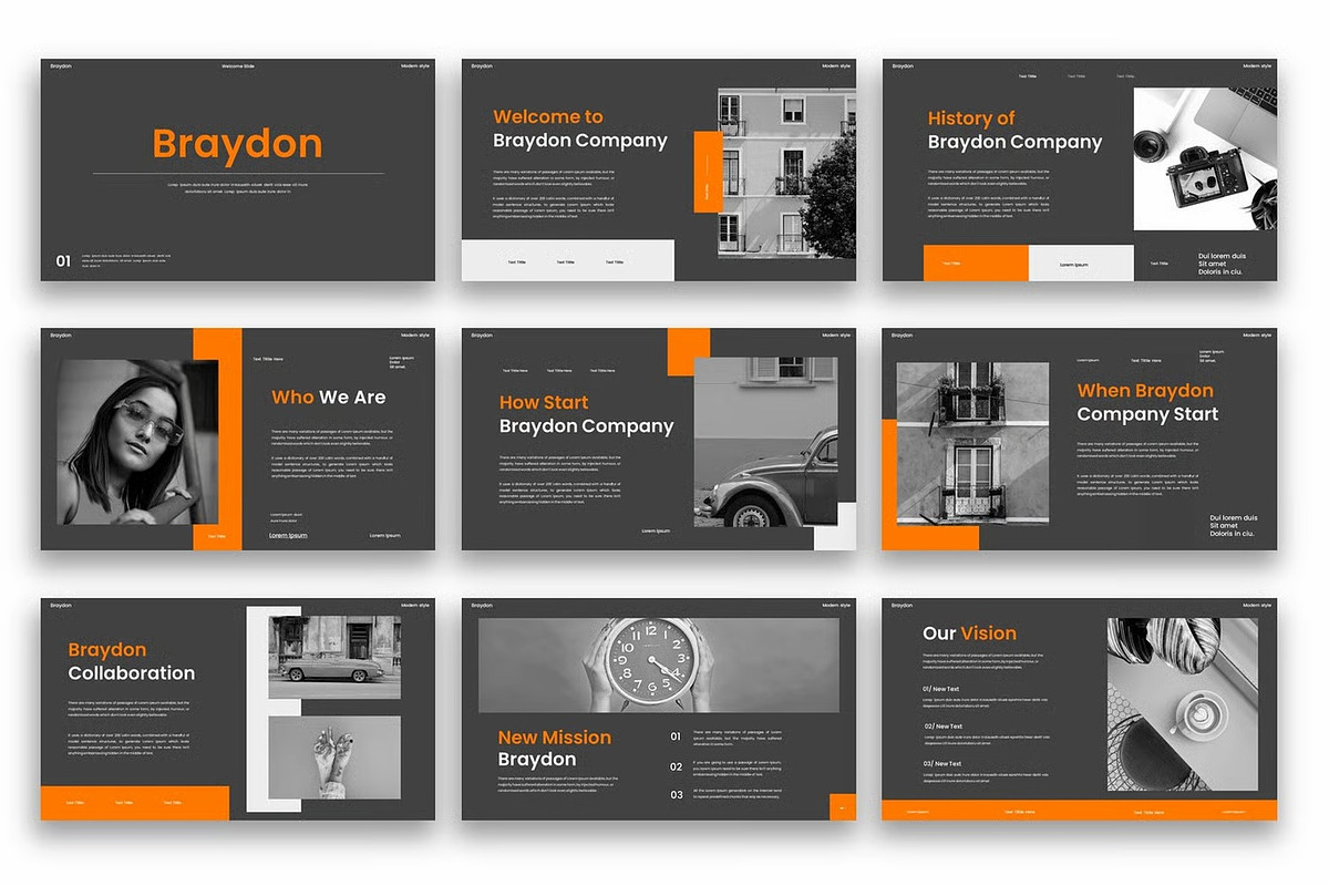 Braydon–Business Keynote Template, a Presentation Template by kreatifreya (Photo 2 of 5)