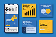 Business Tips and Marketing Advice, a Social Media Template by MightyDesign (Thumbnail 2 of 8)