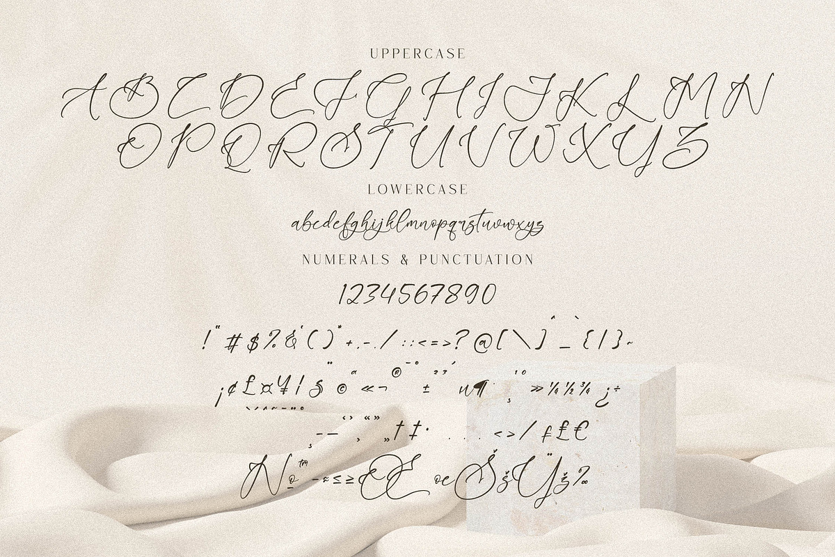 Aloruty Fortune Beauty Calligraphy, a Script Font by Letterena Studios Script (Photo 13 of 15)
