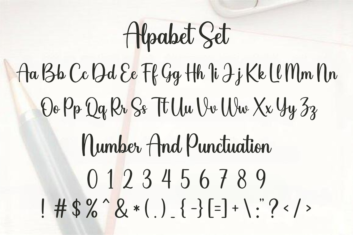 Honesty, a Handwritten Font by Aura Typeface (Photo 2 of 10)