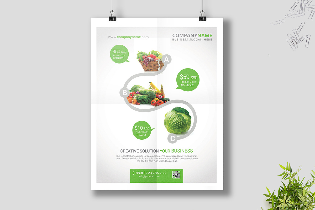 Product Sale/Promotion Flyer, a Flyer Template by ideaz_sabbir (Photo 2 of 6)