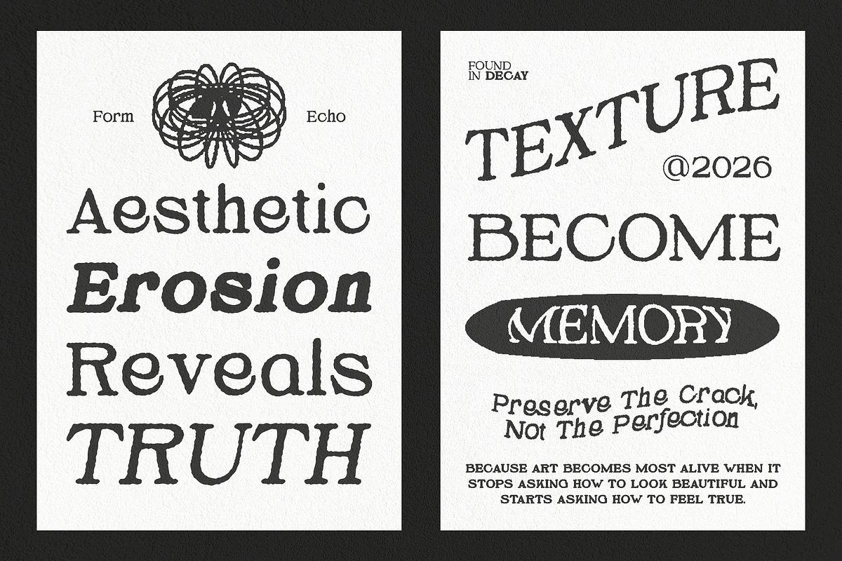 Mediore Alt - Distressed Serif Font, a Serif Font by Typeparties (Photo 4 of 9)
