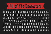 CS Falcone Drawn, a Blackletter Font by Craft Supply Co. (Thumbnail 8 of 8)