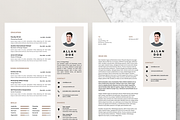 Modern Resume & CV Template, a Resume Template by Hito Graphic (Thumbnail 3 of 8)