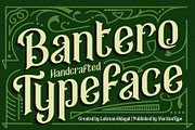 VT Bantero Typeface – Vintage Font, a Font by ViactionType (Thumbnail 1 of 9)