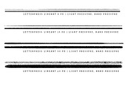 Letterpress Lineart Photoshop Brush, a Brush Add-On by studio.pancz (Thumbnail 2 of 4)