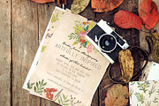 Fall Wildflower Graphic Set, a Seasonal Illustration by Ink + Eye (Thumbnail 4 of 10)