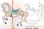 Drawing & Sketching Toolkit, a Brush Add-On by Pretty Little Lines (Thumbnail 14 of 19)