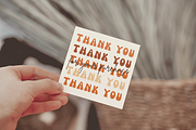 Thank you Card Business Template, a Flyer Template by Hellohastore (Thumbnail 5 of 9)