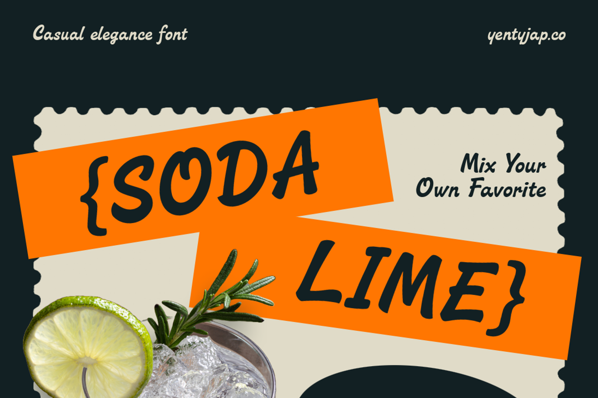 YJ Weekend Market, a Script Font by YENTY JAP CO (Photo 5 of 9)