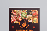 Food Menu Template, a Stationery Template by MightyDesign (Thumbnail 2 of 8)