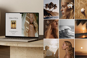 Summer Hair + Calm Beach Images, a Beauty & Fashion Photo by Make Stories Studio (Thumbnail 4 of 7)