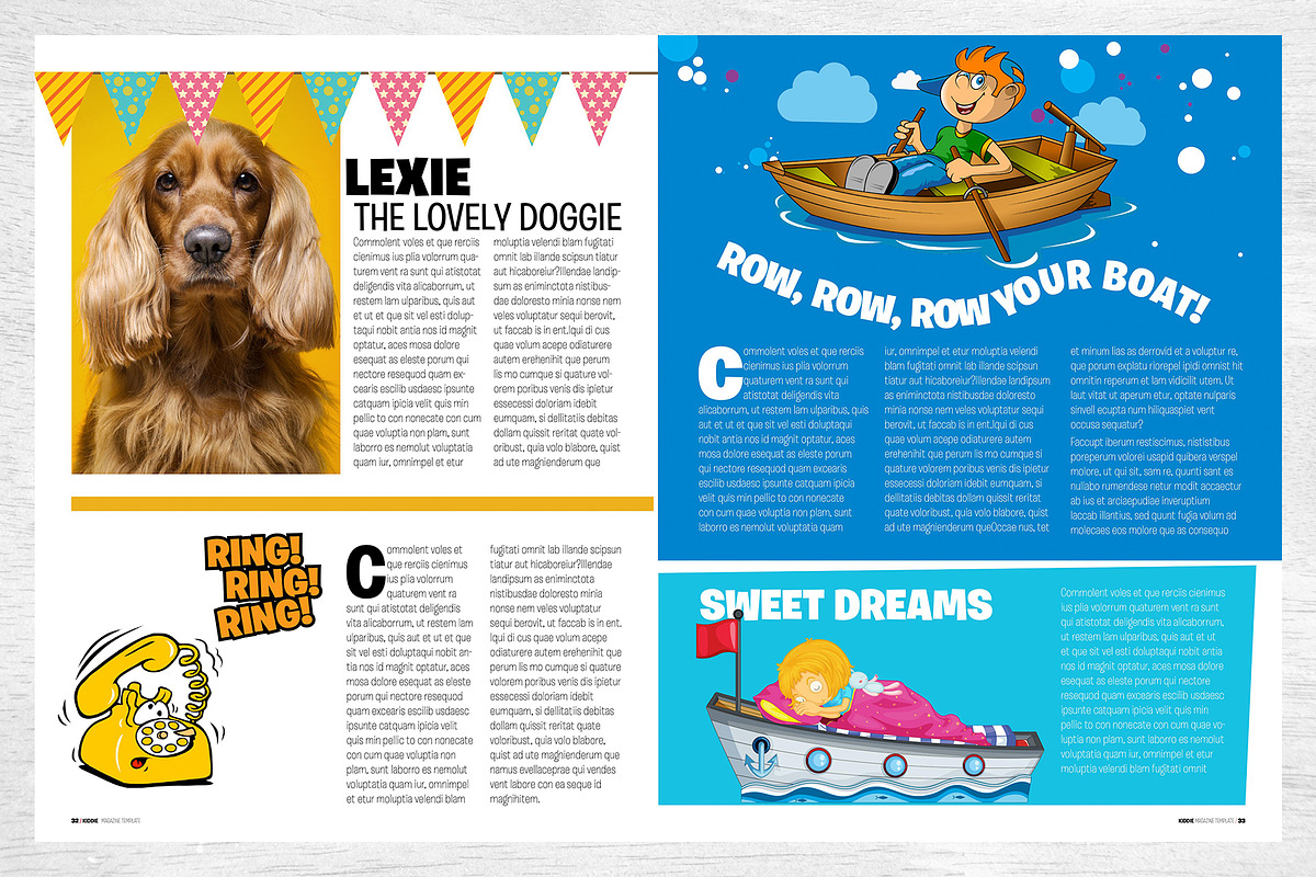 Kids Magazine Template, a Magazine Template by Red Cactus Creative (Photo 17 of 18)