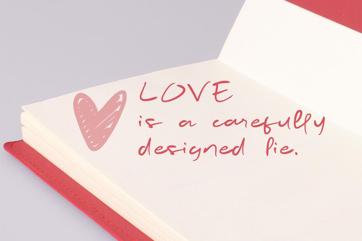 Love Wind font preview 4