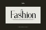 Sattins Ligature Serif Typeface, a Serif Font by Humaira_std (Thumbnail 4 of 13)
