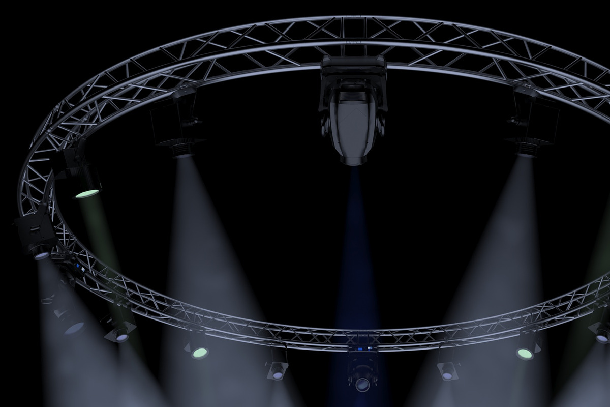 Circle Square Truss 700cm-StageLight, a Templates & Theme by akerStudio (Photo 1 of 21)