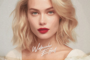 Watercolor Frames Photoshop Effects, a Layer Style Add-On by Andrew Skoch Design (Thumbnail 6 of 12)