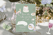 Hidden Garden Club Summer Clipart, a Decorative Illustration by Muse Artist (Thumbnail 2 of 16)