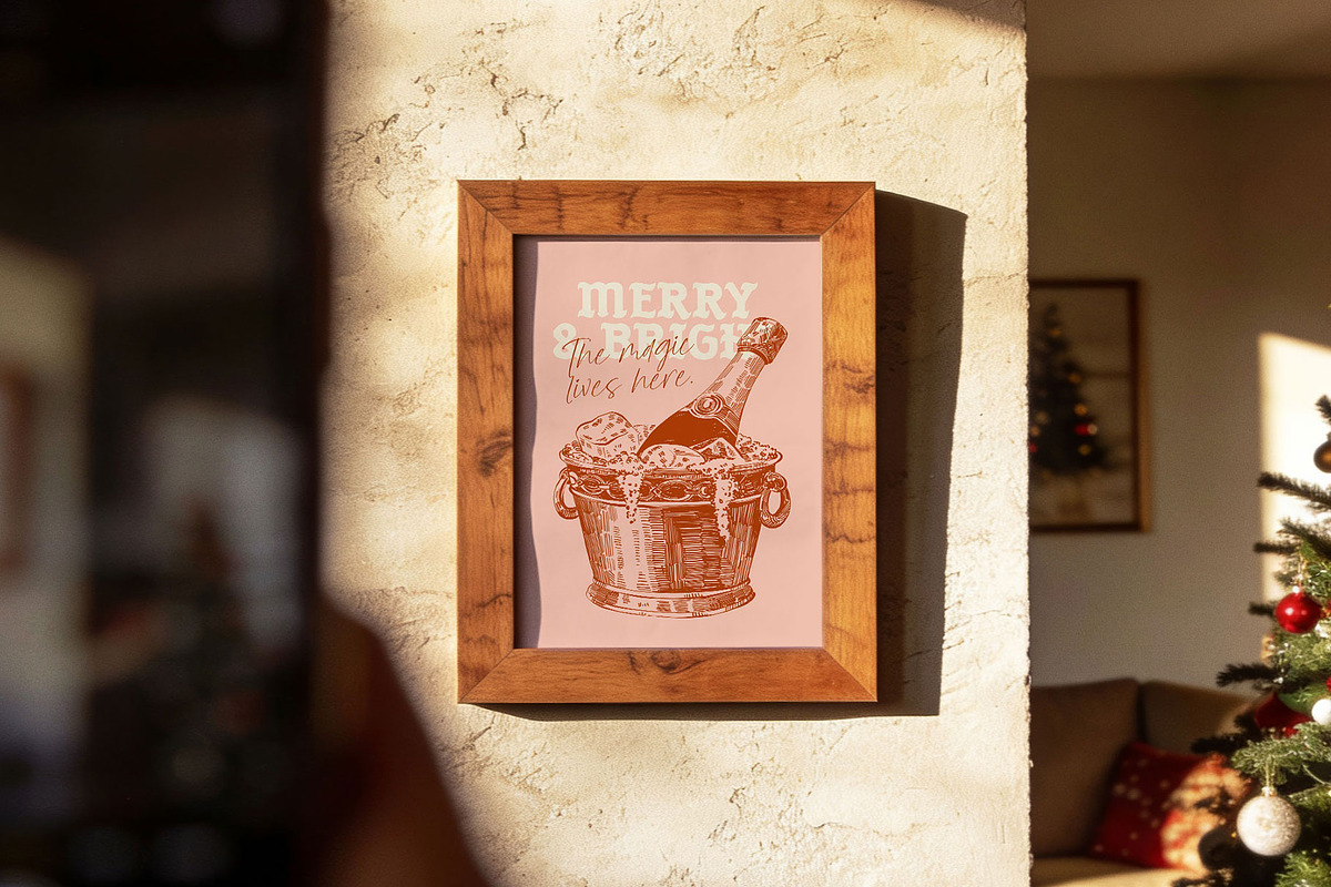 Dark Academia Xmas | Illustration, an Object Illustration by KetteCreate (Photo 12 of 18)