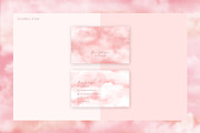 Fluffy Sky Watercolor Backgrounds, a Texture Graphic by Tiger and Flower (Thumbnail 4 of 10)