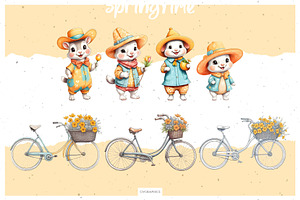 Springtime Illustrations