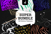 Super Bundle - 96 Patterns, a Pattern Graphic by Designbase (Thumbnail 1 of 10)