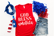 God Bless America, 4th of July svg, an Object Graphic by RubyandCeci (Thumbnail 2 of 2)