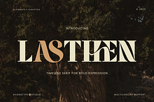 Lasthen - Serif Font
