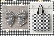 Gingham & Ditsy Floral Patterns, a Pattern Graphic by gulsengunel (Thumbnail 18 of 23)