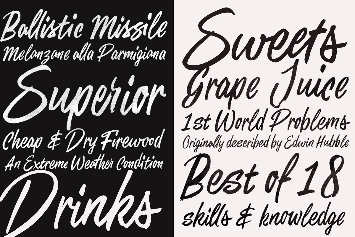 Matchstick Typeface preview 6