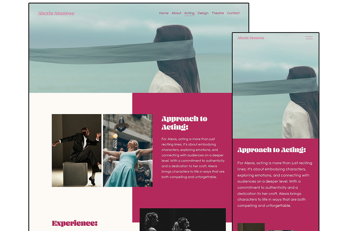 Artist Squarespace 7.1 Template, a Squarespace Template by PATCHPO (Photo 5 of 10)