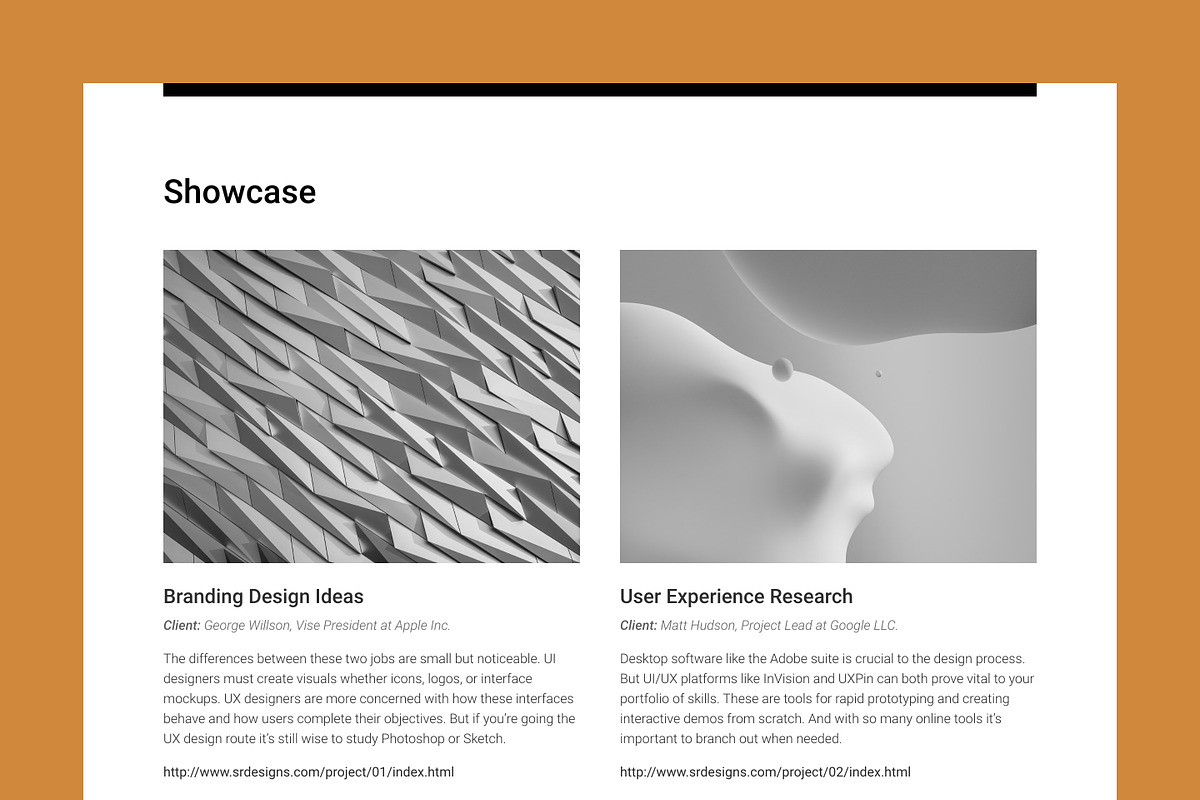 Professional Resume Set 1 Horizontal, a Resume Template by DEFNST (Photo 6 of 9)