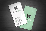 Beauty Salon Business Card, a Business Card Template by Rafael Oliveira (Thumbnail 2 of 4)