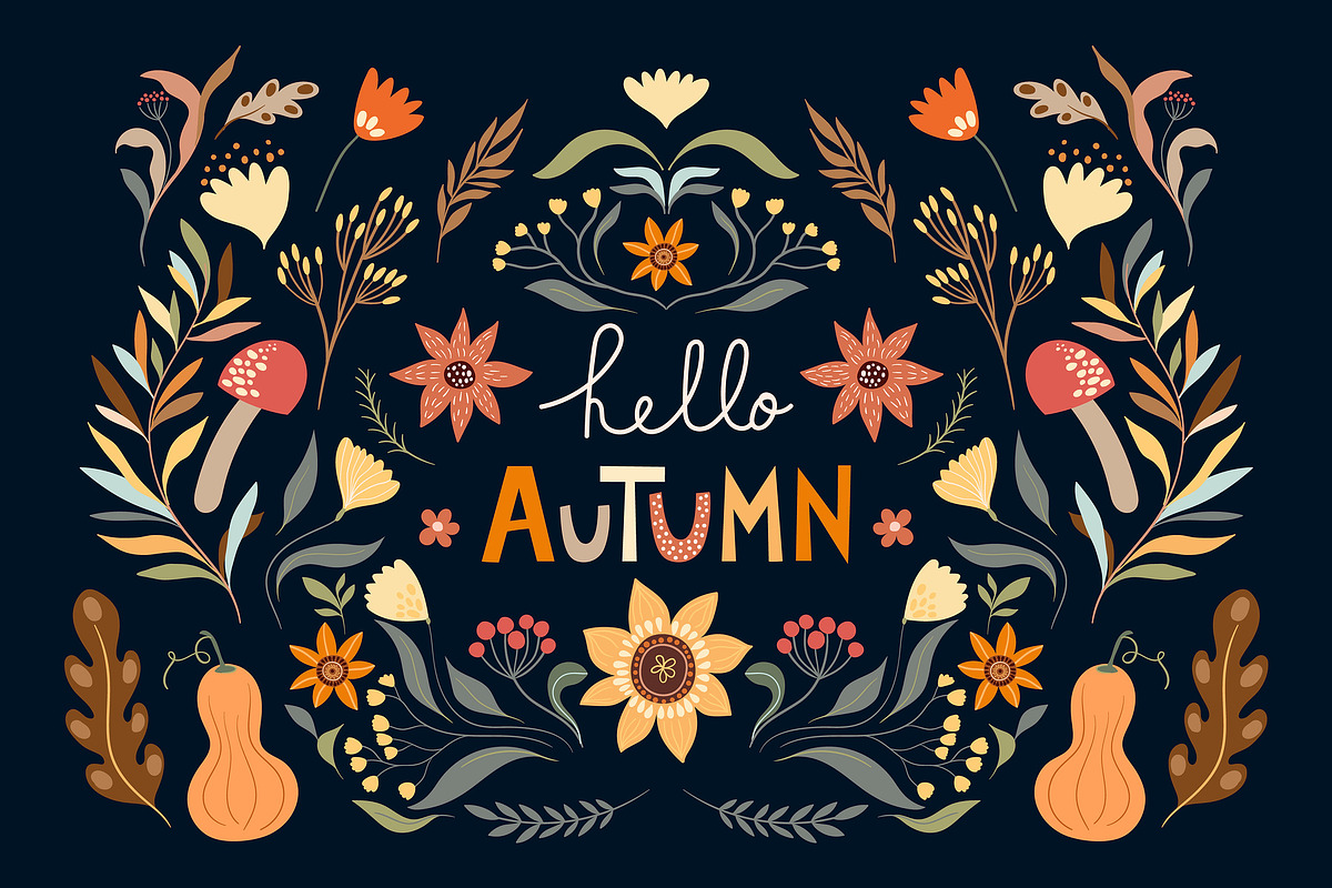 Autumn botanicals collection, a Decorative Illustration by Letto studio (Photo 6 of 7)
