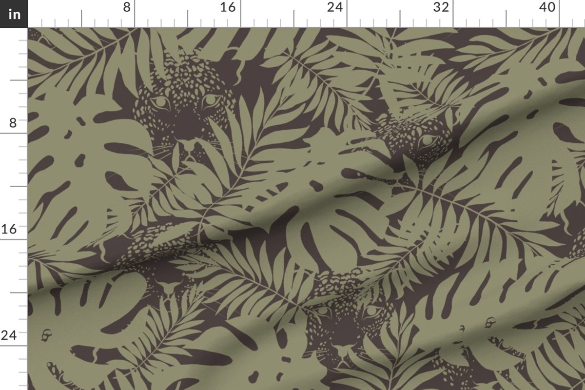Tropical Leopard Seamless Pattern, a Pattern Graphic by Oksana Dovhopol Art (Photo 21 of 25)