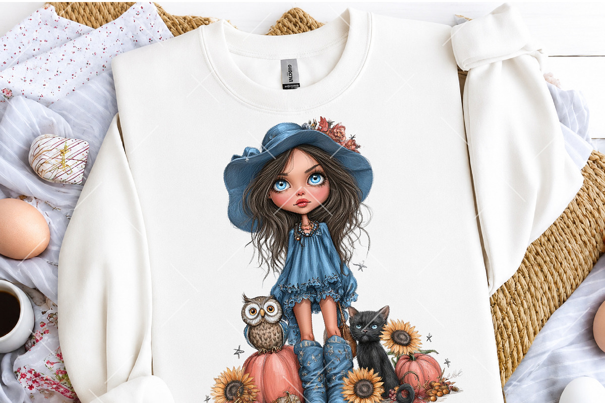 Whimsical Halloween Clipart, a Seasonal Illustration by OK Design (Photo 5 of 6)
