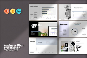 Business Plan Presentation Template, a Presentation Template by Studio Industry