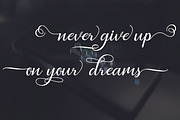 Seullanga Script Font, a Script Font by Zulkhairi Lettering (Thumbnail 3 of 6)