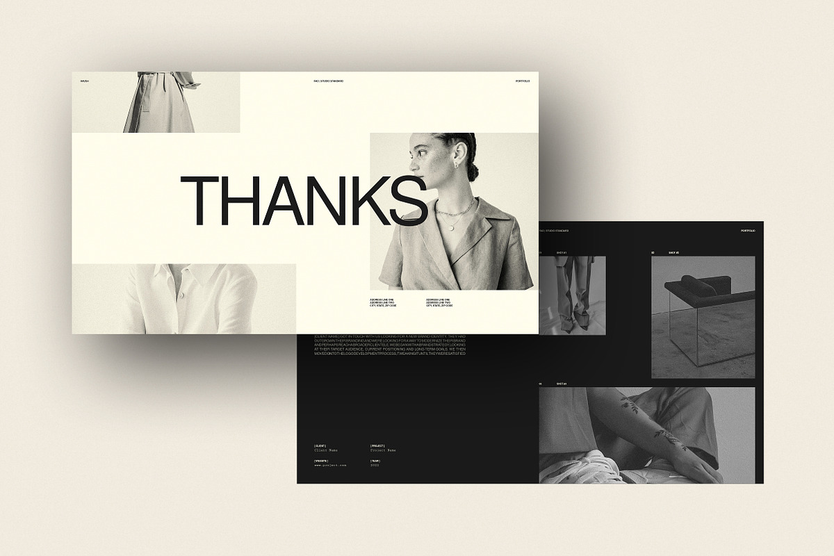 HAUS | Portfolio, a Presentation Template by Studio Standard (Photo 9 of 13)