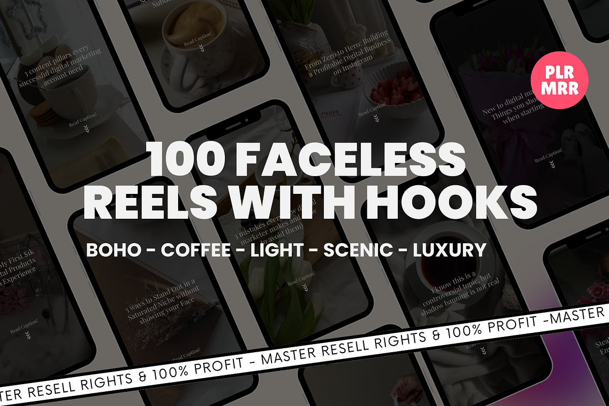 Neutral Aesthetic Faceless Videos, a Social Media Template by Design By Hira (Photo 1 of 9)