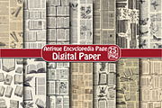 Antique Encyclopedia Page, an Illustration by DreamPrint404 (Thumbnail 1 of 5)