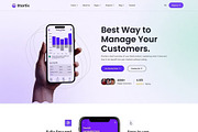 Startix - SaaS Landing HTML Template, a HTML Template by Helenshop (Thumbnail 2 of 4)