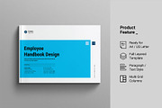 Employee Handbook Template Landscape, a Brochure Template by Work-Envance (Thumbnail 2 of 10)