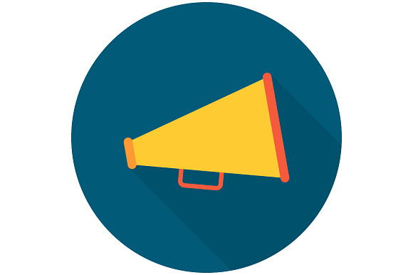 Megaphone Flat Icon