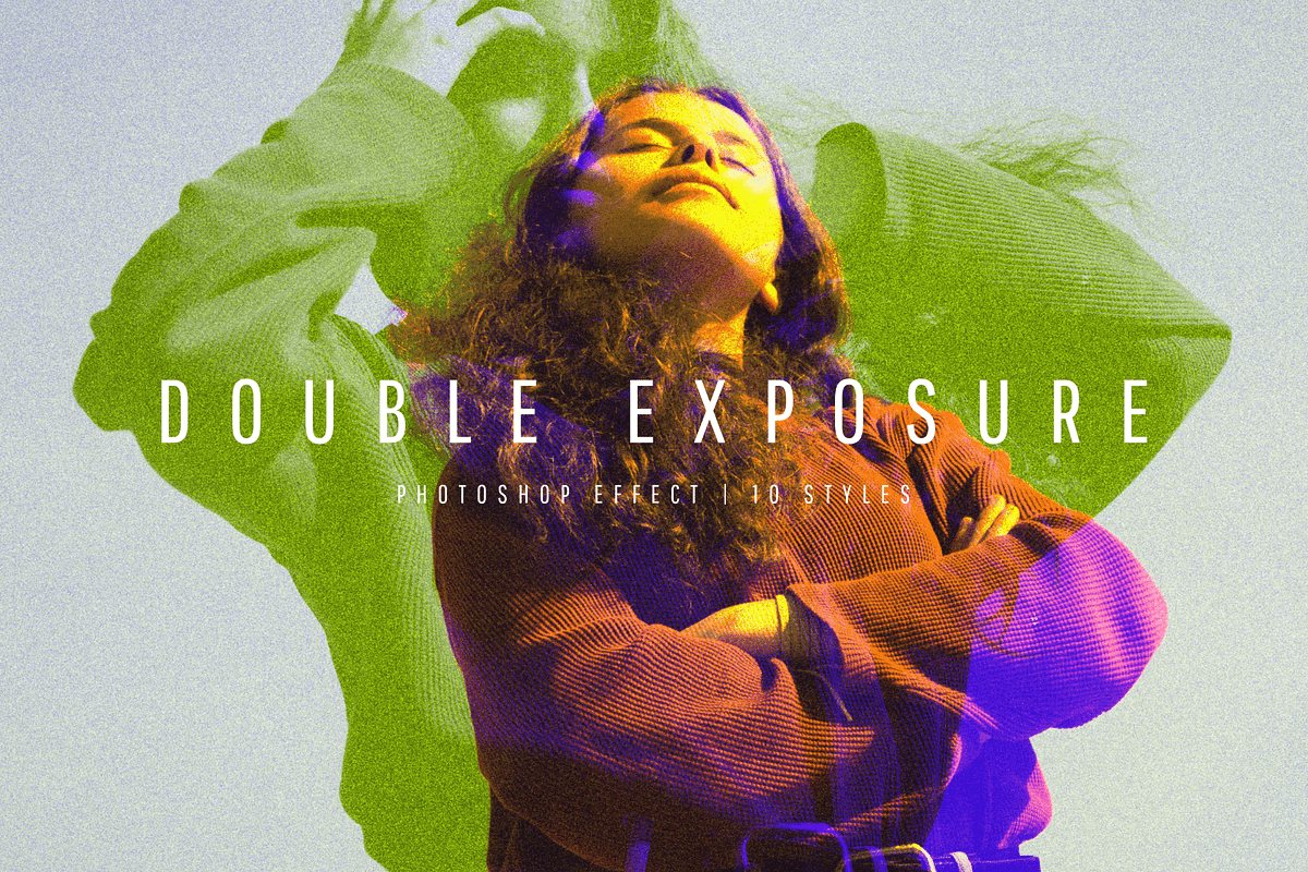 Double Exposure Color Effect, a Layer Style Add-On by Promo Graphics (Photo 1 of 6)