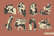 On a Date, a Person Illustration by Twisted Tail (Thumbnail 3 of 7)