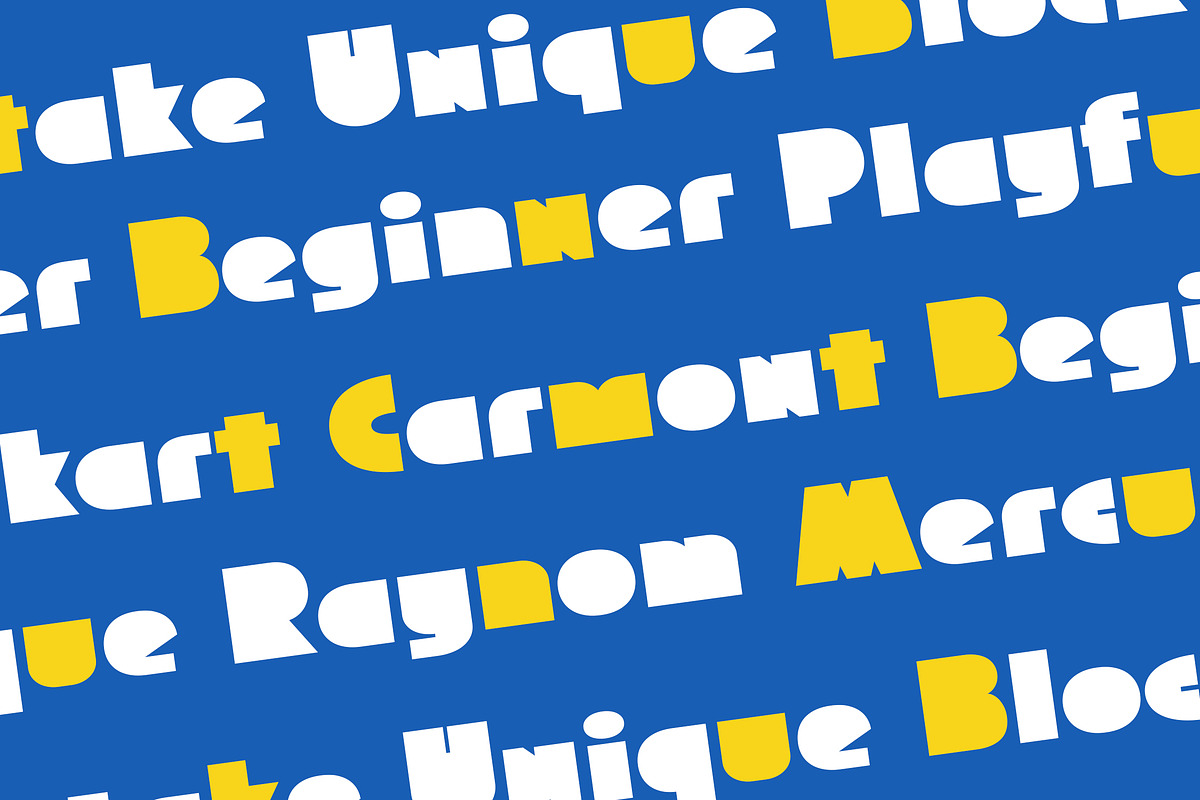 Megasize - Bold Geometric Font, a Sans Serif Font by Typia Nesia (Photo 5 of 13)