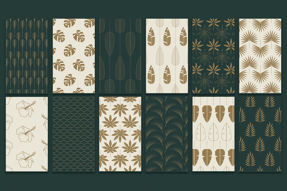 Tropical Logos and Patterns, a Branding & Logo Template by Polar Vectors (Photo 16 of 16)